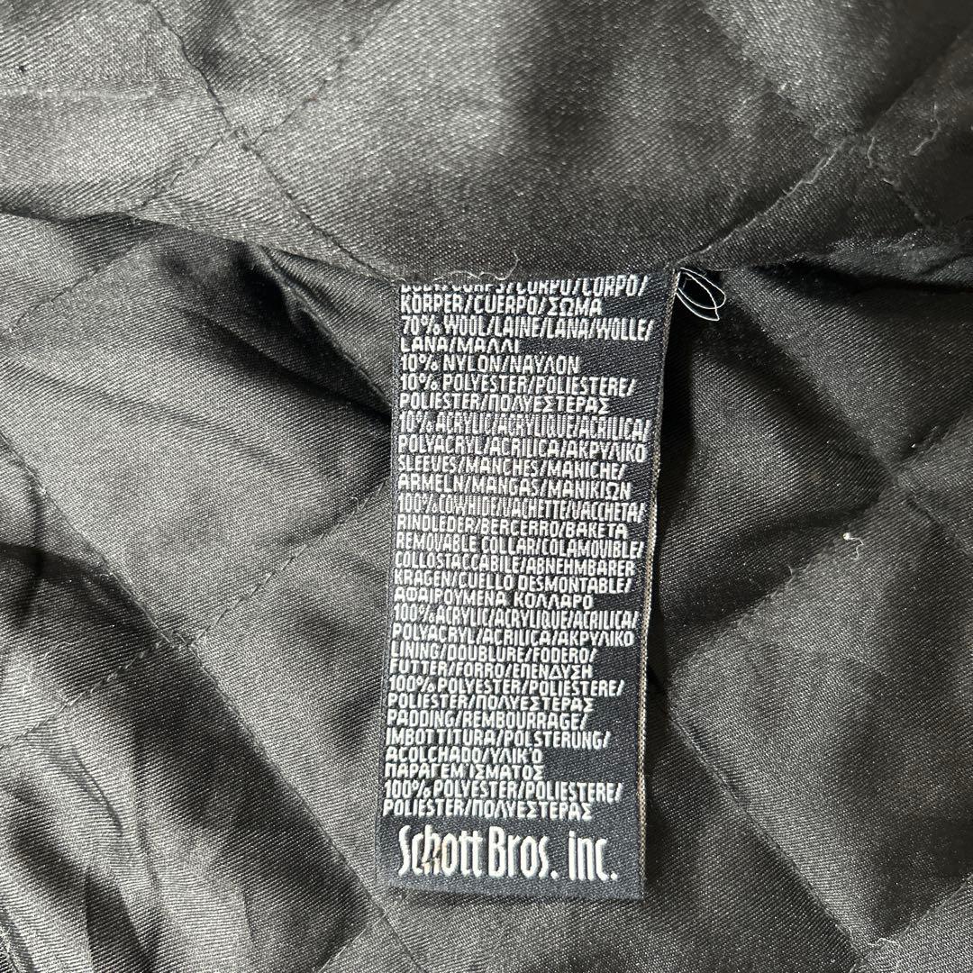 【極美品Lsize】 最高傑作 SCHOTT レザージャケット 極上品 希少