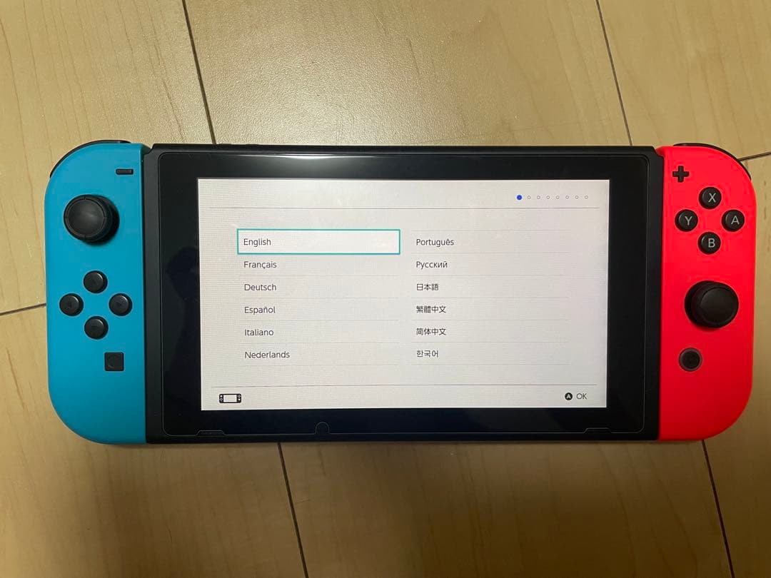 Nintendo Switch 本体 バッテリー強化版　美品