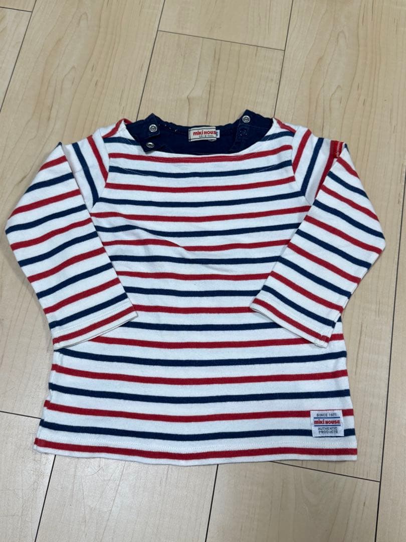 90サイズ／ブランド多数/薄手長袖/17点まとめ売り/保育園用服