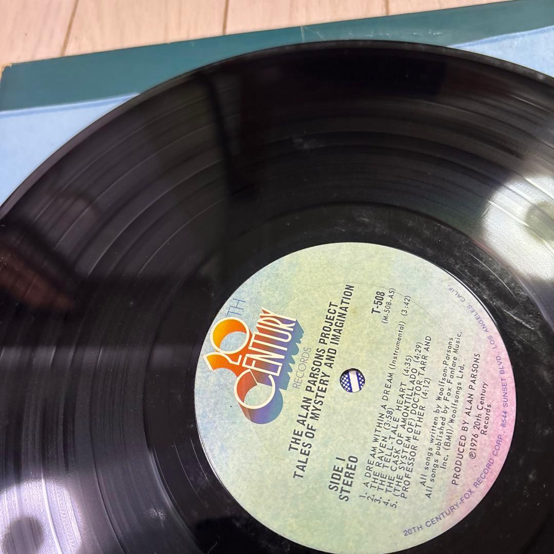 洋楽 Tales of Mystery.Alan Parsons Project LP