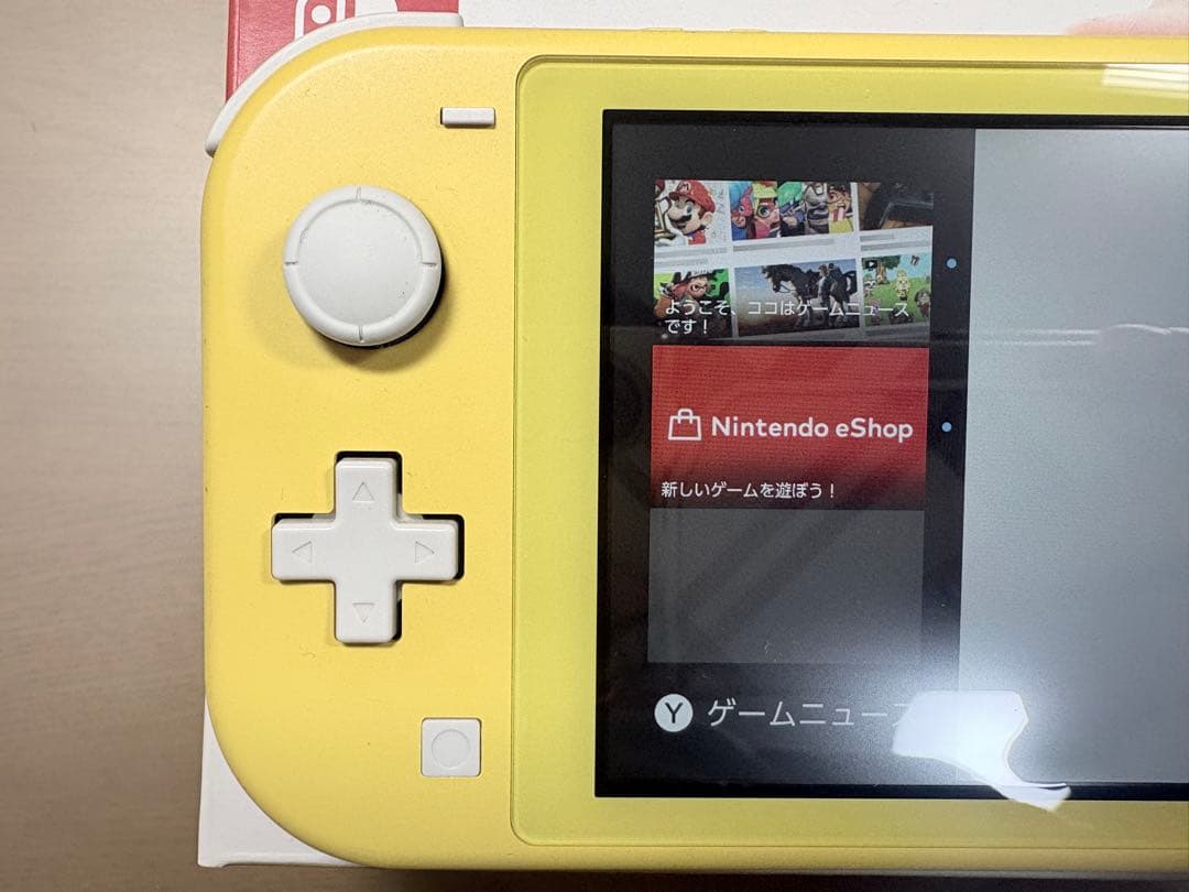 Nintendo Switch Lite イエロー 本体 箱あり 美品 ドリフト