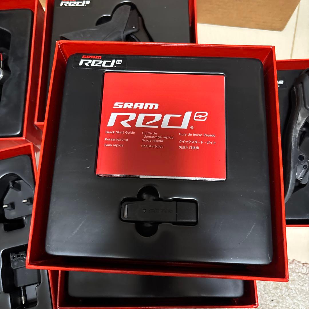 SRAM RED eTap Wi-FLi 11s 走行100キロ未満　箱付き