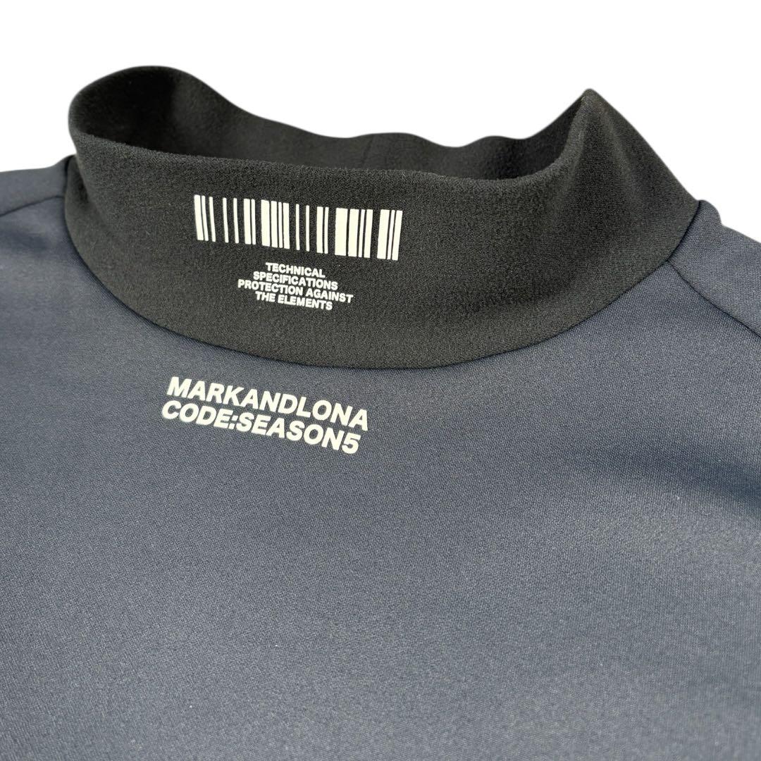 美品 MARK&LONA モックネック CODE Collection 50