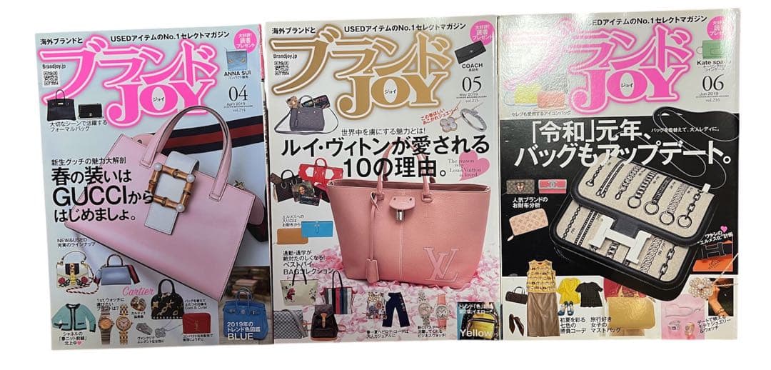 [希少]ブランドJoy2019年1-11月号 2018.9月号
