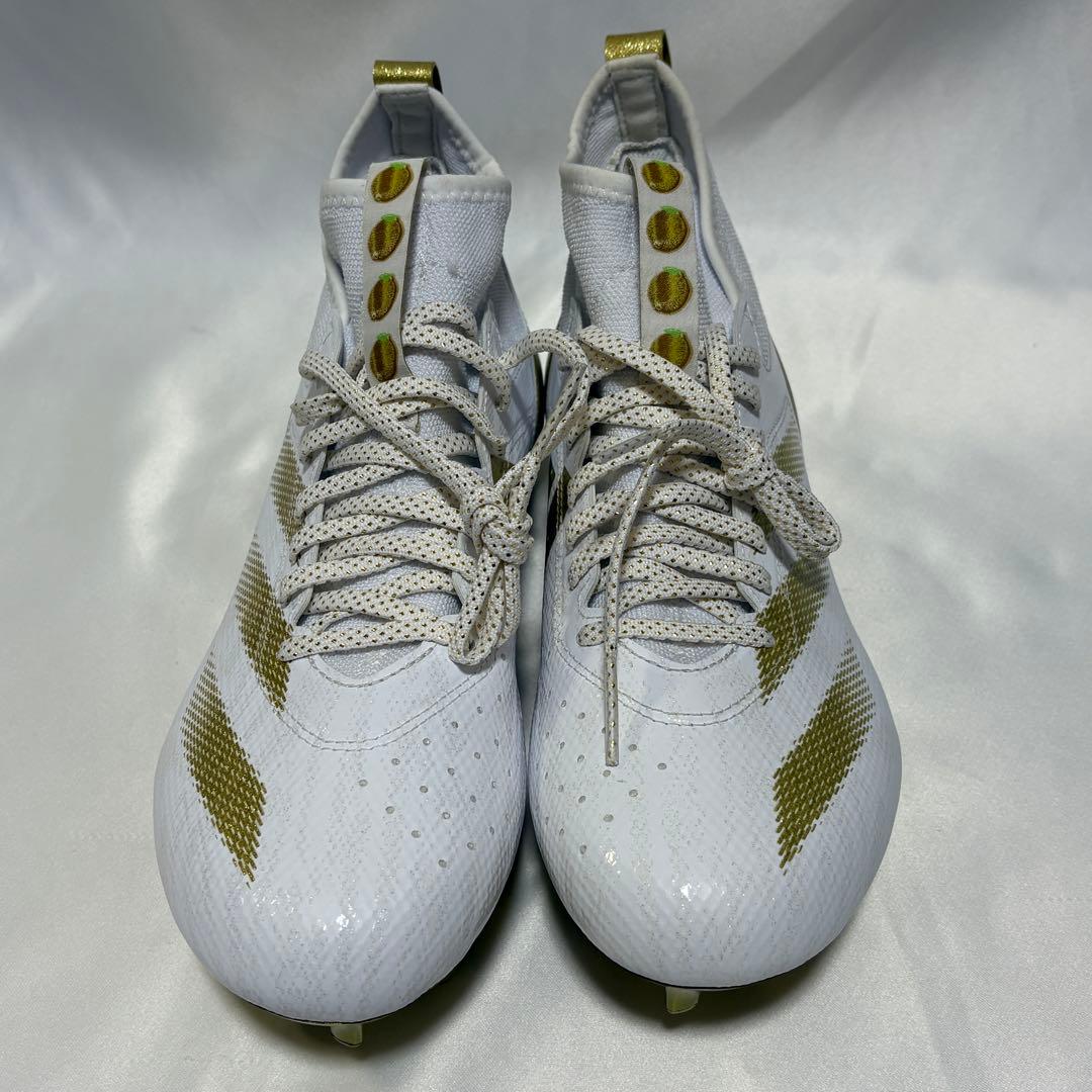 Adizero Impact Cleats　WHT/GLD　27.5㎝　N