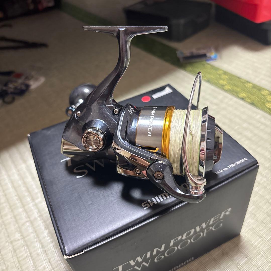 SHIMANO TWIN POWER SW 6000PG スピニングリール