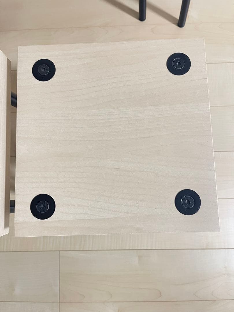 イケア　IKEA フリードネス　FRIDNÄS ネストテーブル2脚　スツール2脚