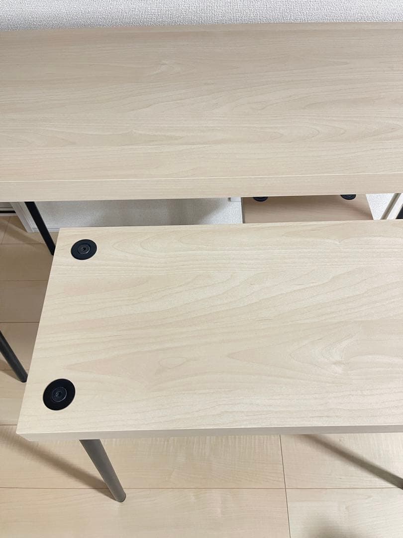 イケア　IKEA フリードネス　FRIDNÄS ネストテーブル2脚　スツール2脚