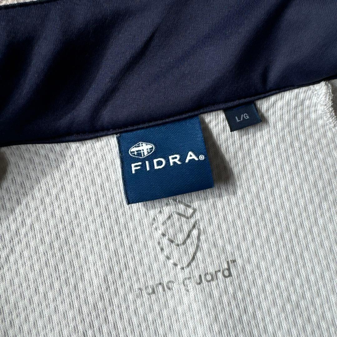 FIDRA ジップアップジャケット ライトグレー