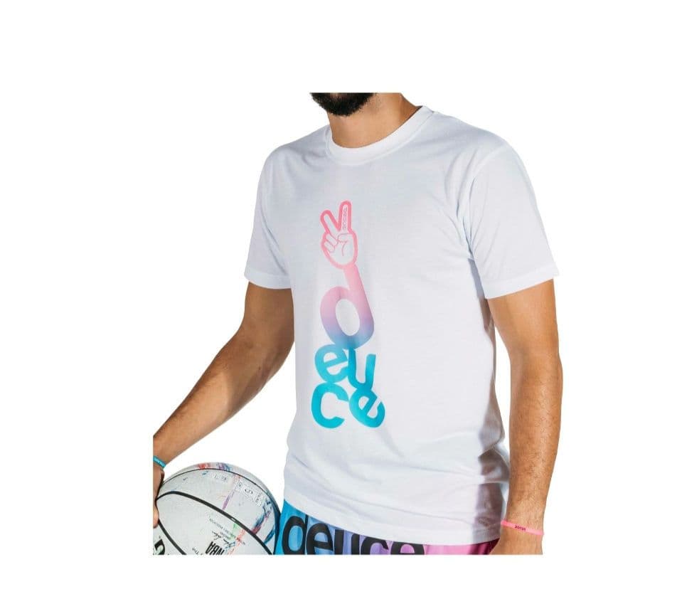 deuce バスケTシャツ　L