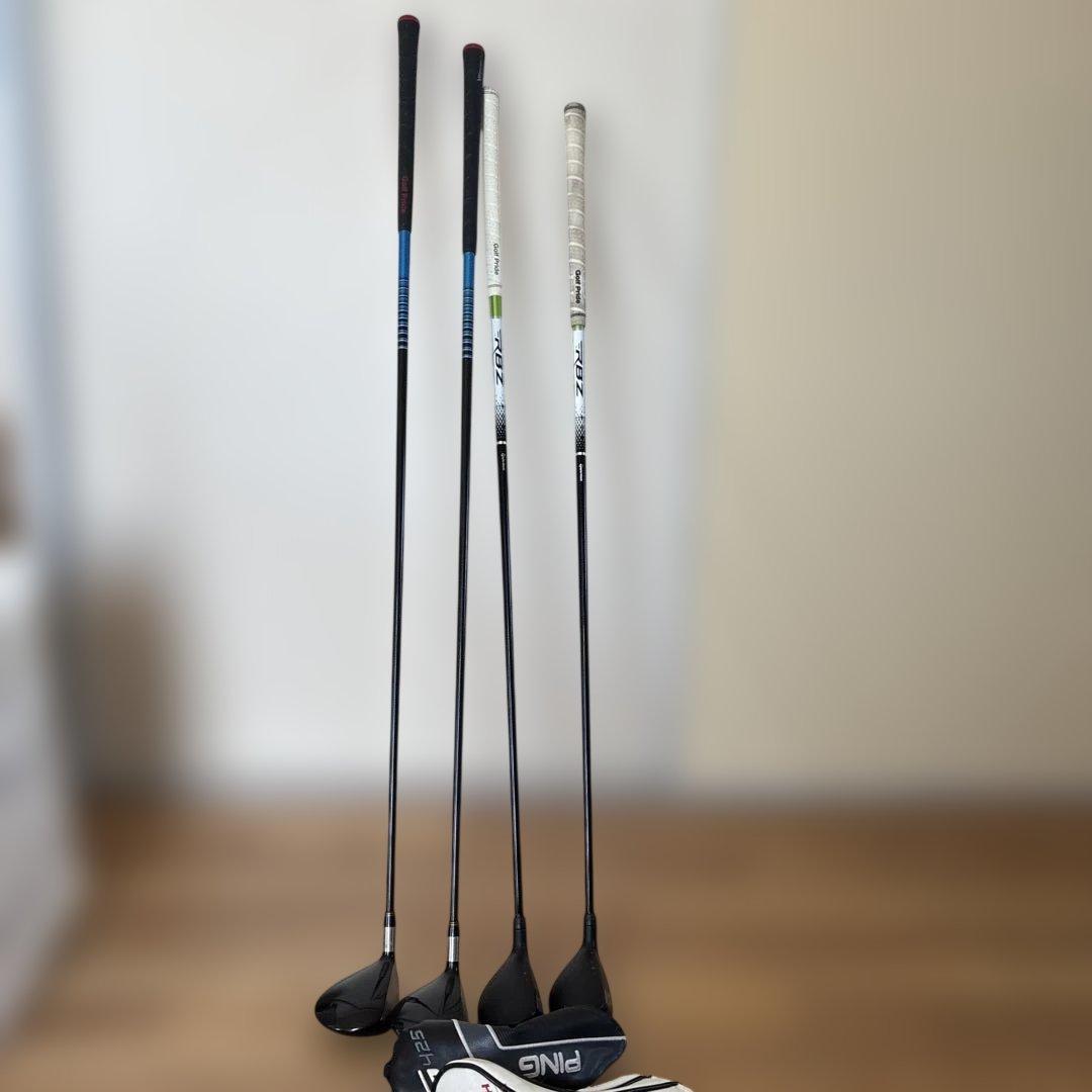 PING G425 フェアウェイウッド 交換用シャフト付　4本セット