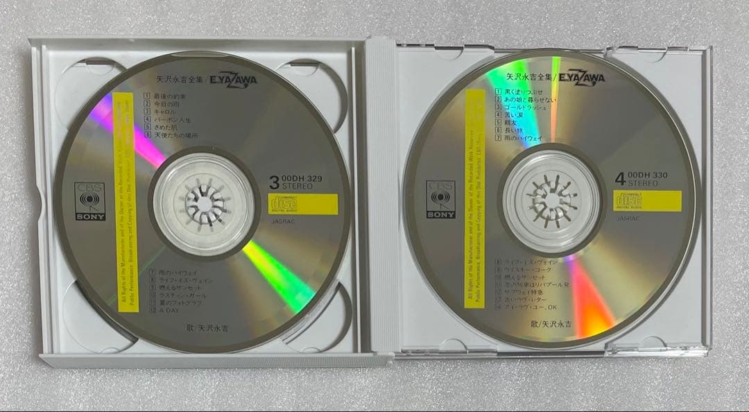新品ケース　矢沢永吉　矢沢永吉全集 CD4枚組　ブックレット付属無