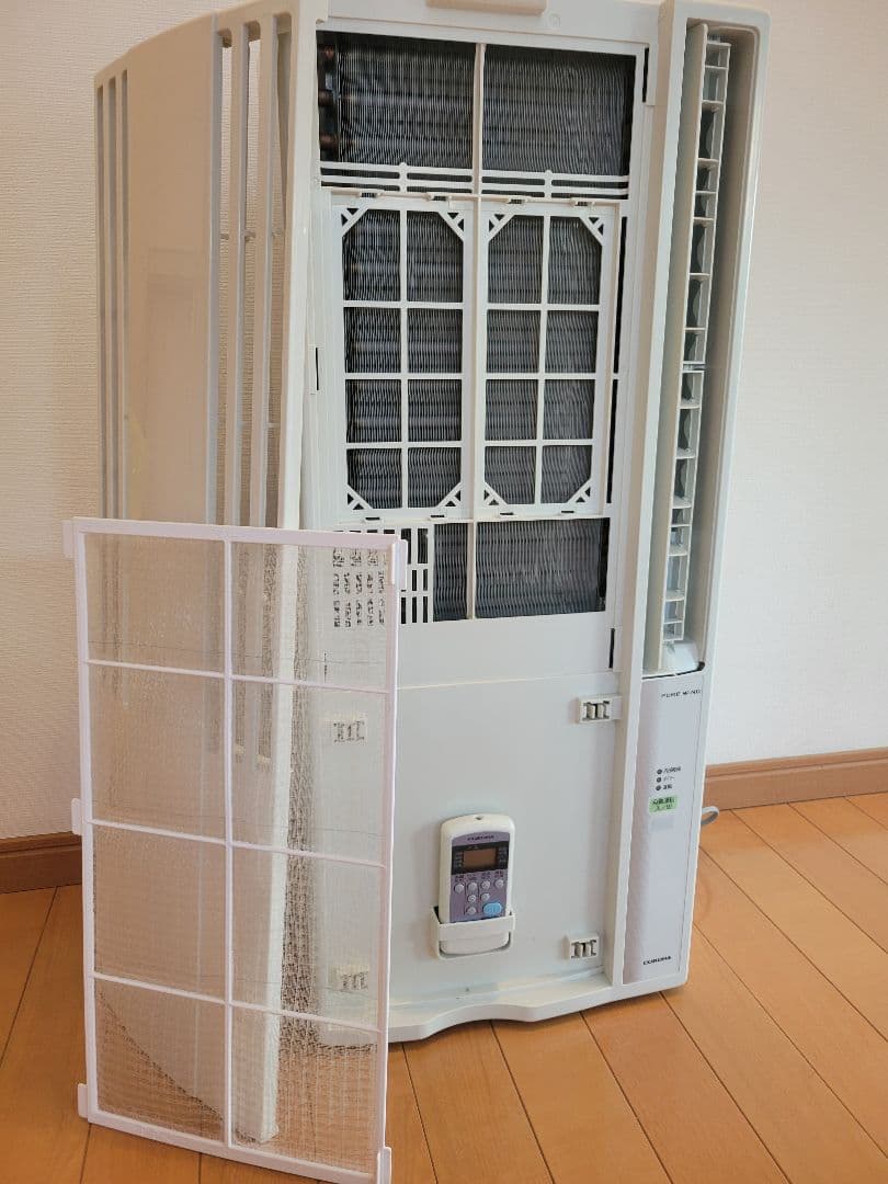 CORONA(コロナ)CW-1621窓用エアコン ホワイト 取り付けフレーム