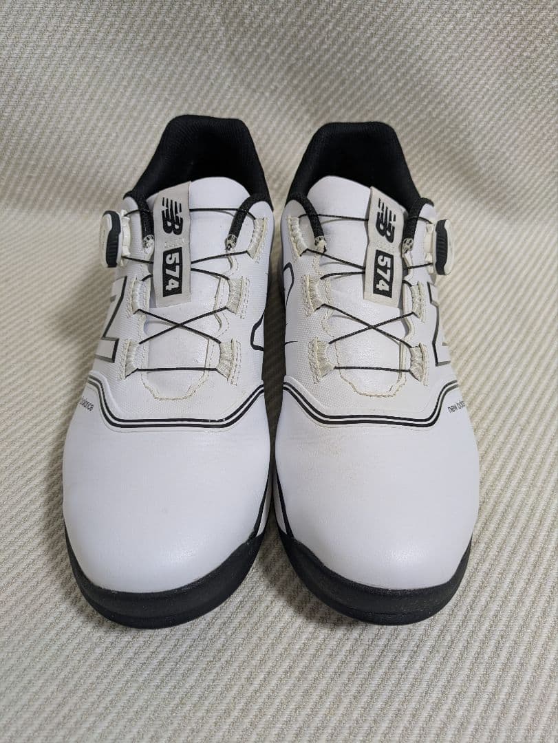 グットゴルファー　New Balance 574 ゴルフシューズ ホワイト