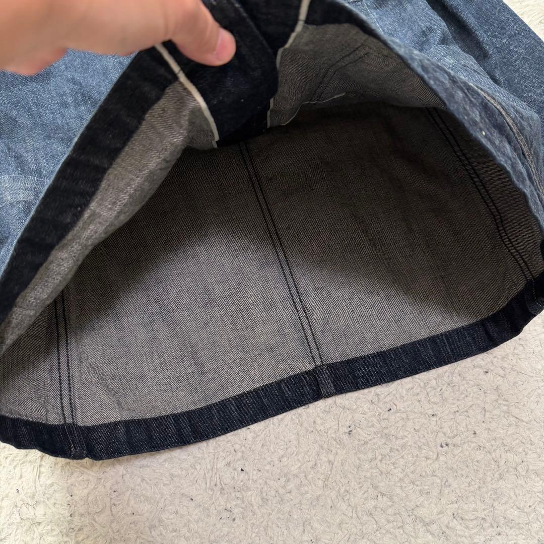 近年極美品　MHL マーガレットハウエル　デニムジャケット　gジャン インディゴ