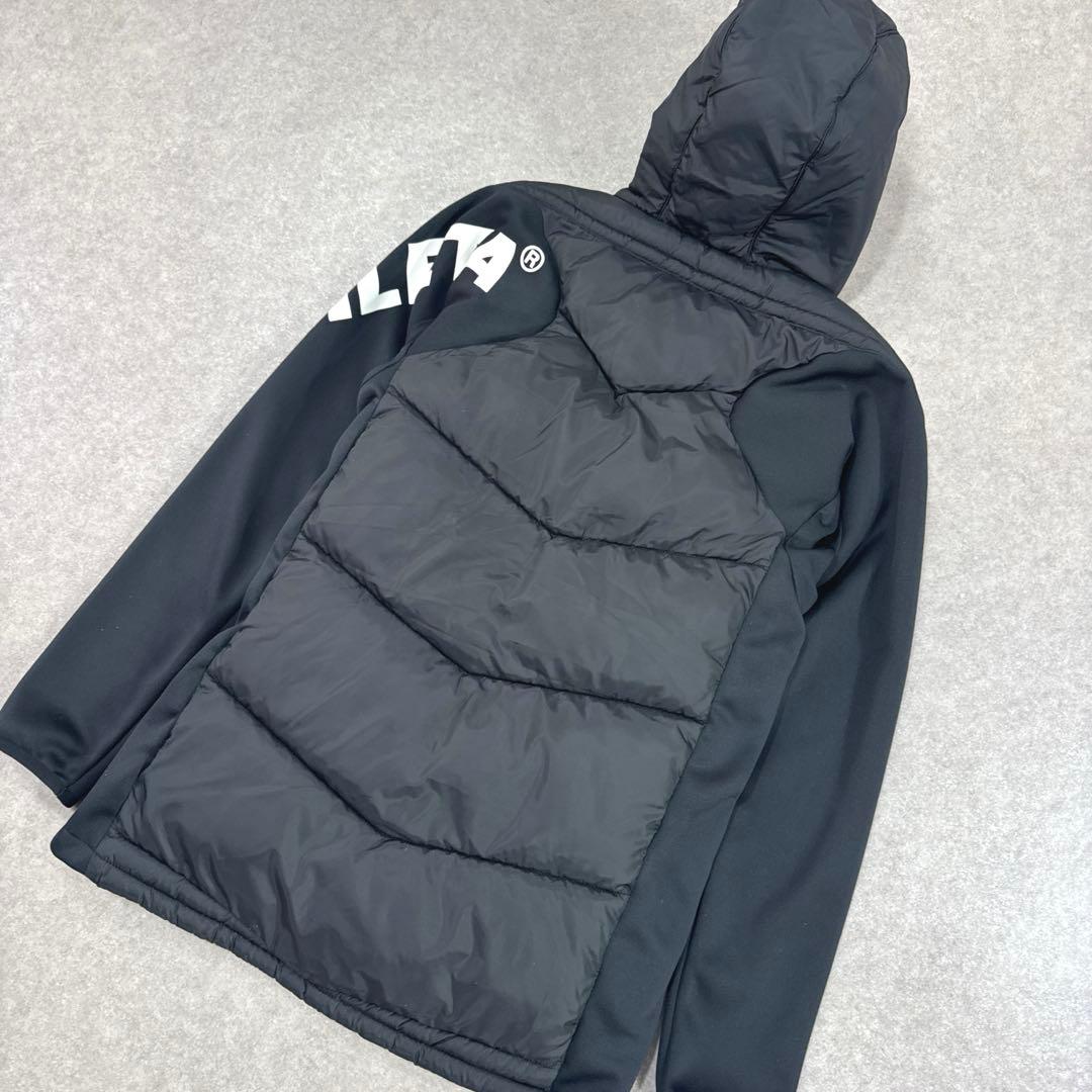 ATHLETA アスレタ 中綿ウォームジャケット ブラック S サッカーウェア