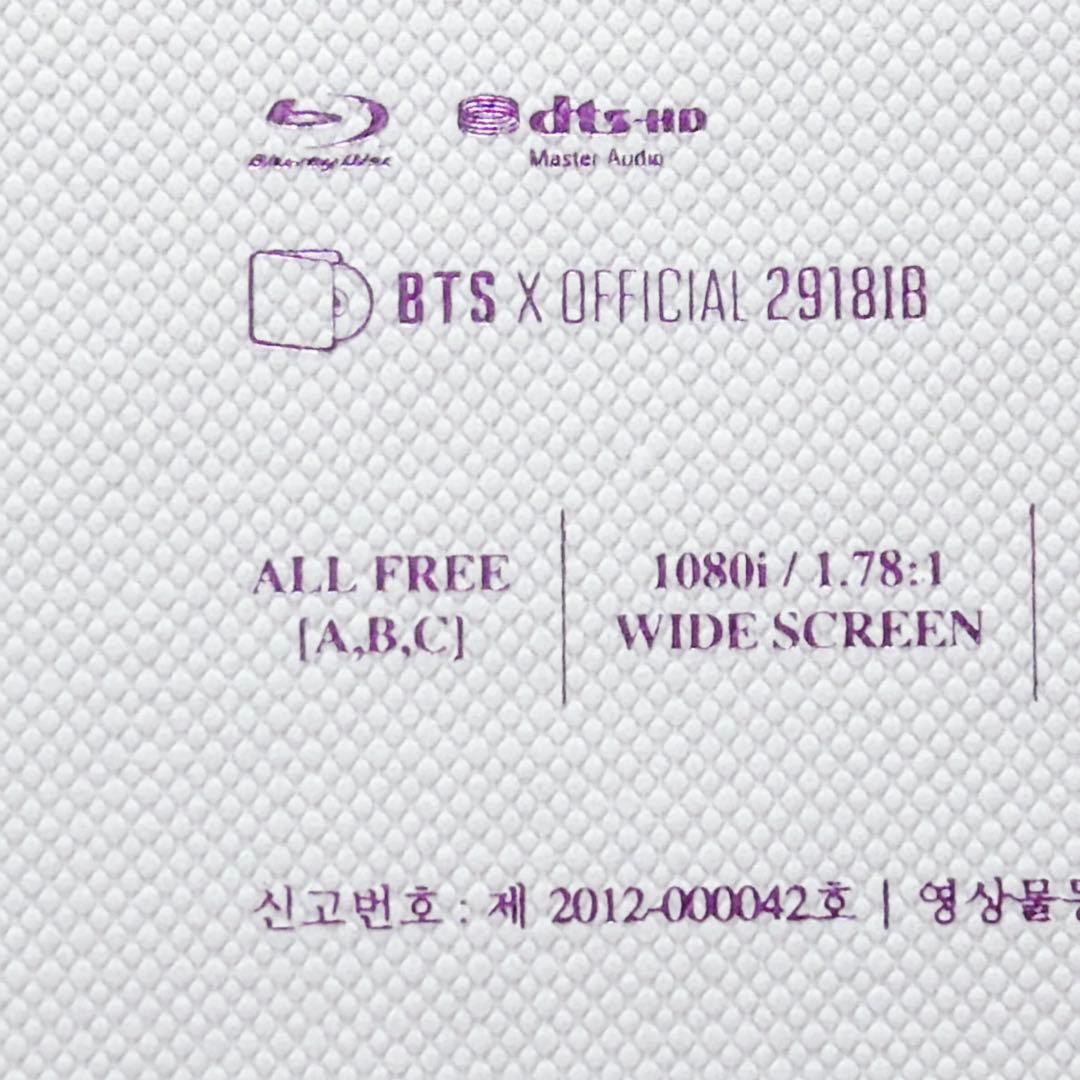 BTS memories 2017 Blu-ray JIMIN ジミン★匿名配送