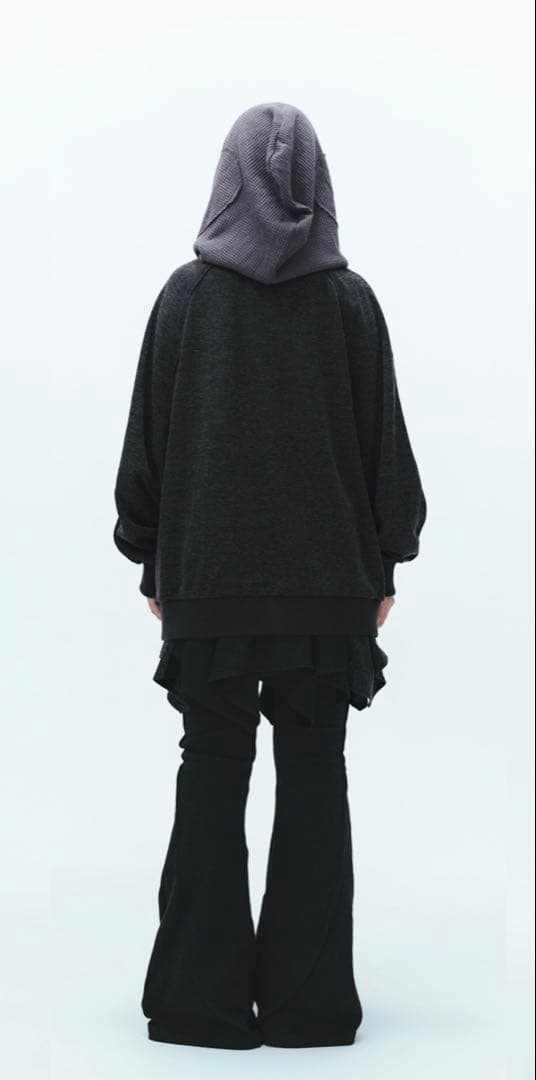 【coyseio】EARMUFFS HOOD ZIP-UP