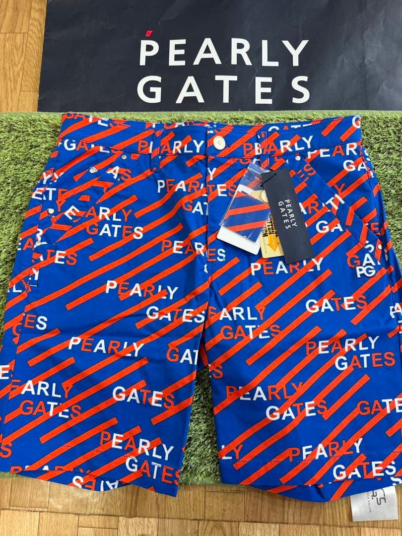 新品正規品【PG/4】パワフルコットンストレッチパーリーゲイツ ハーフパンツ