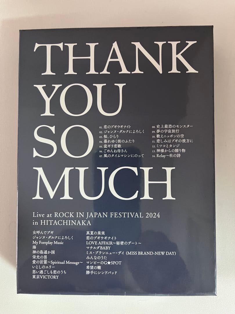 サザンオールスターズ THANK YOU SO MUCH 完全生産限定盤A