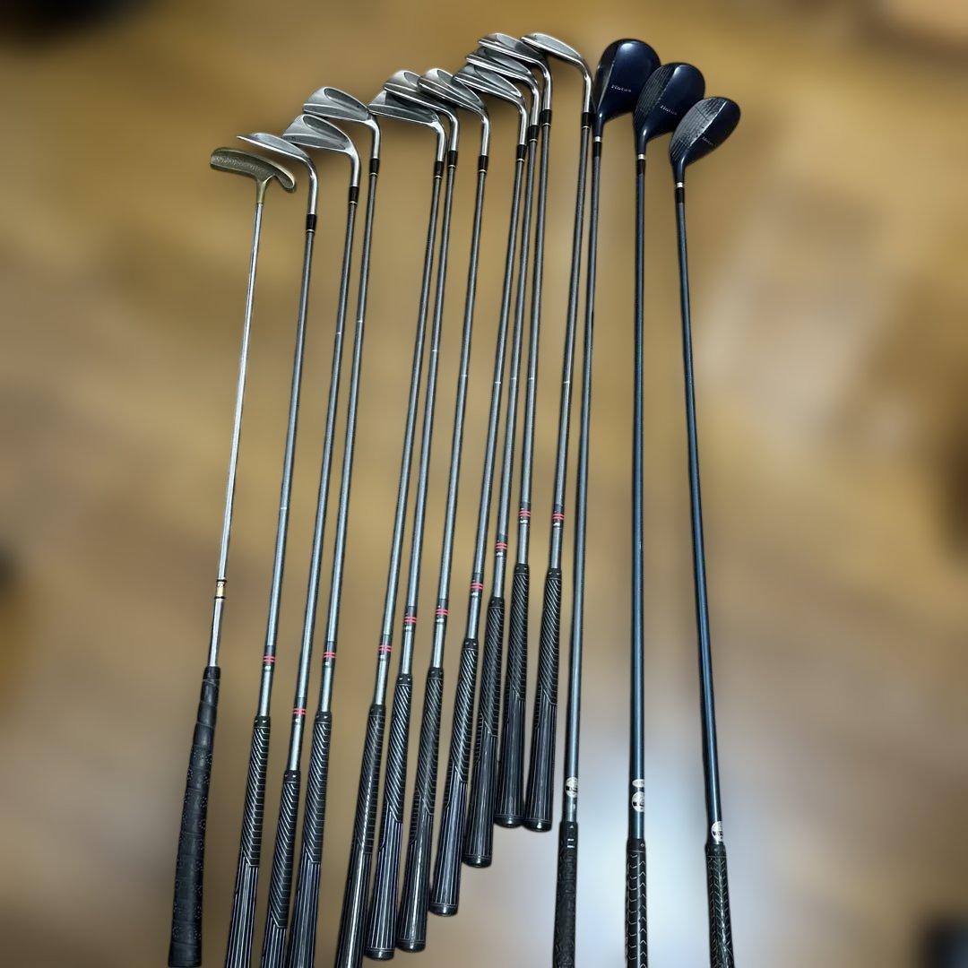 MIZUNOクラブ　le coq sportifバッグ　中古　メンズ　セット