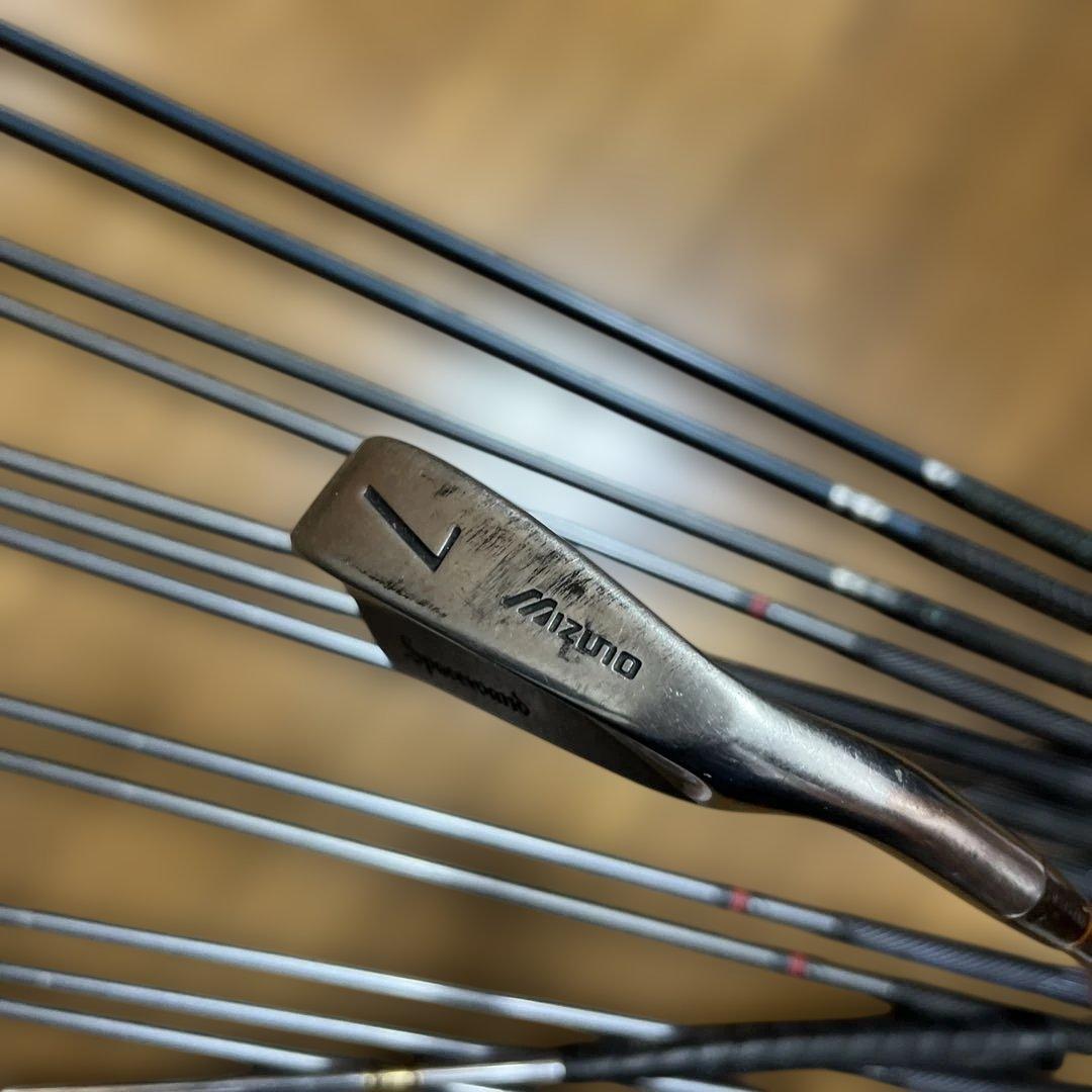 MIZUNOクラブ　le coq sportifバッグ　中古　メンズ　セット