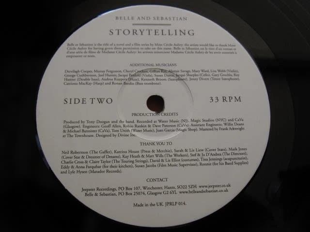 STORYTELLING　Belle & Sebastian