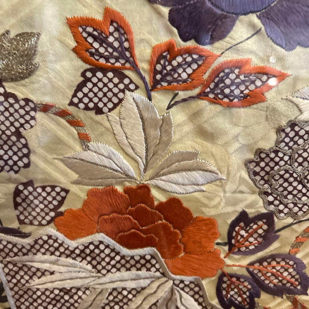 タペストリー　古布　着物　リメイク　壁掛け　 Old KIMONO