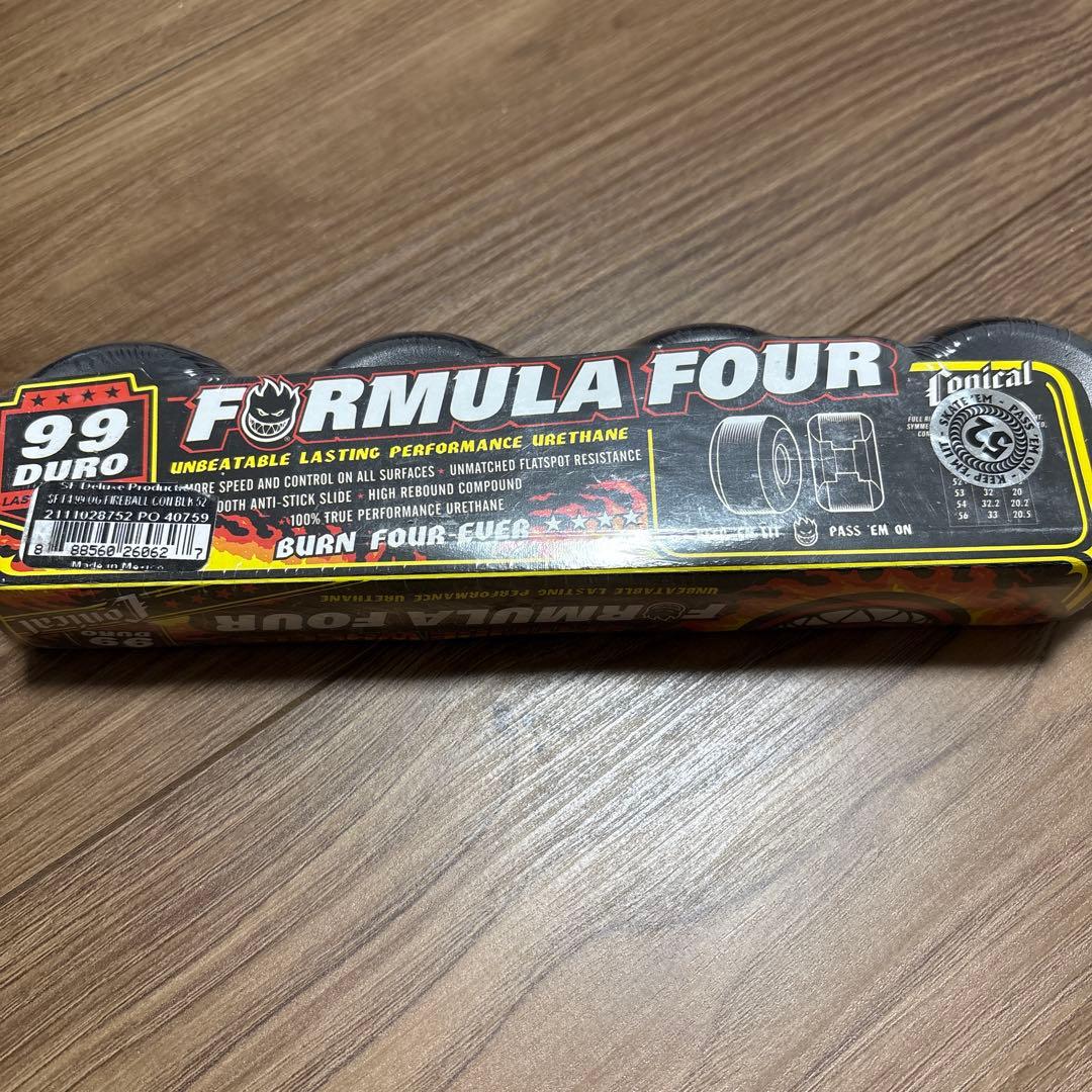 スケートボード Spitfire Formula Four 99 Duro 52mm