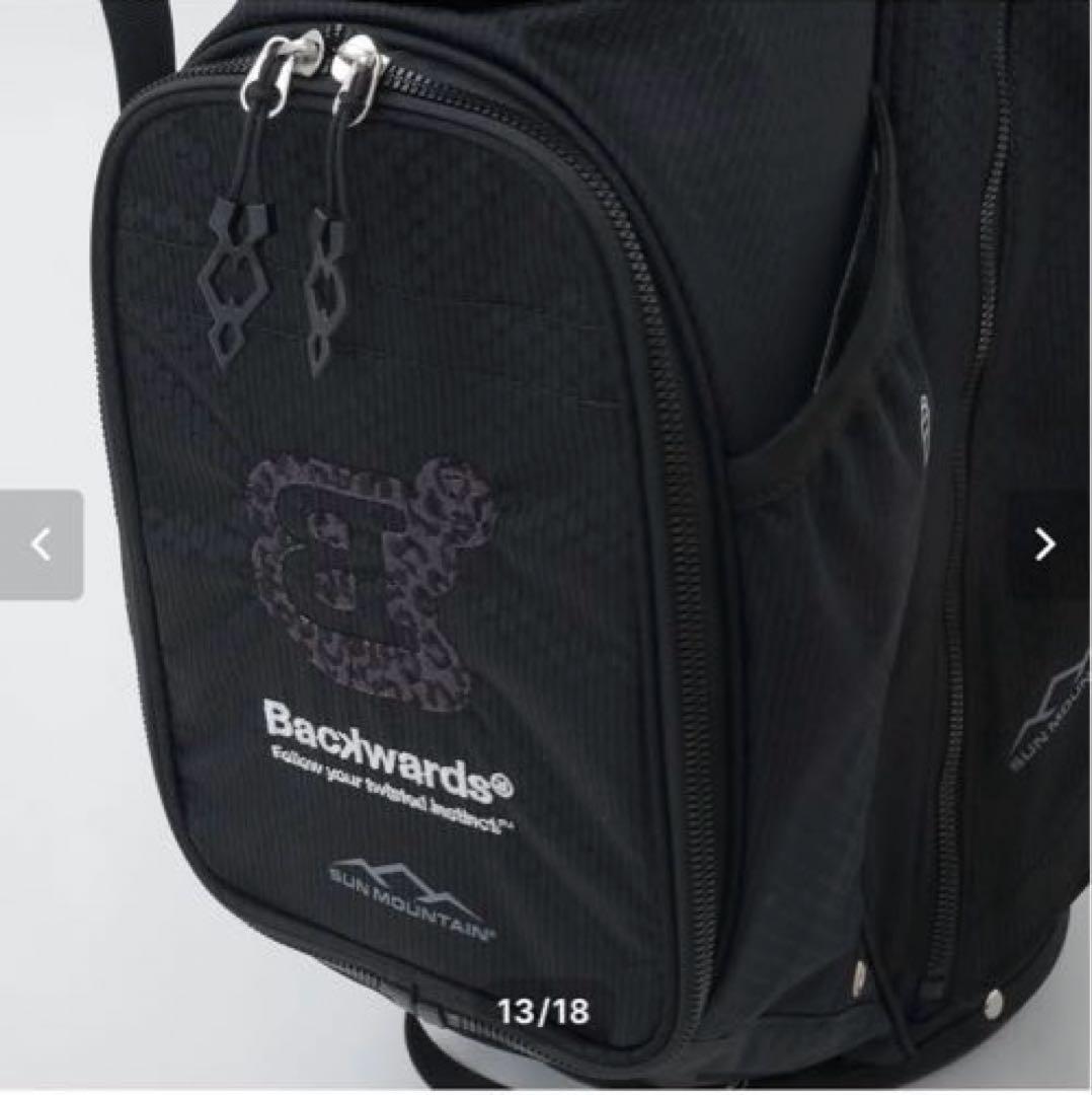 【限定予約販売完売品】Backwards キャディバッグ ブラック