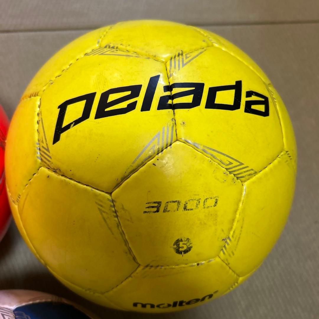 molten モルテン pelada F5L3000 5号球　3個　単品不可