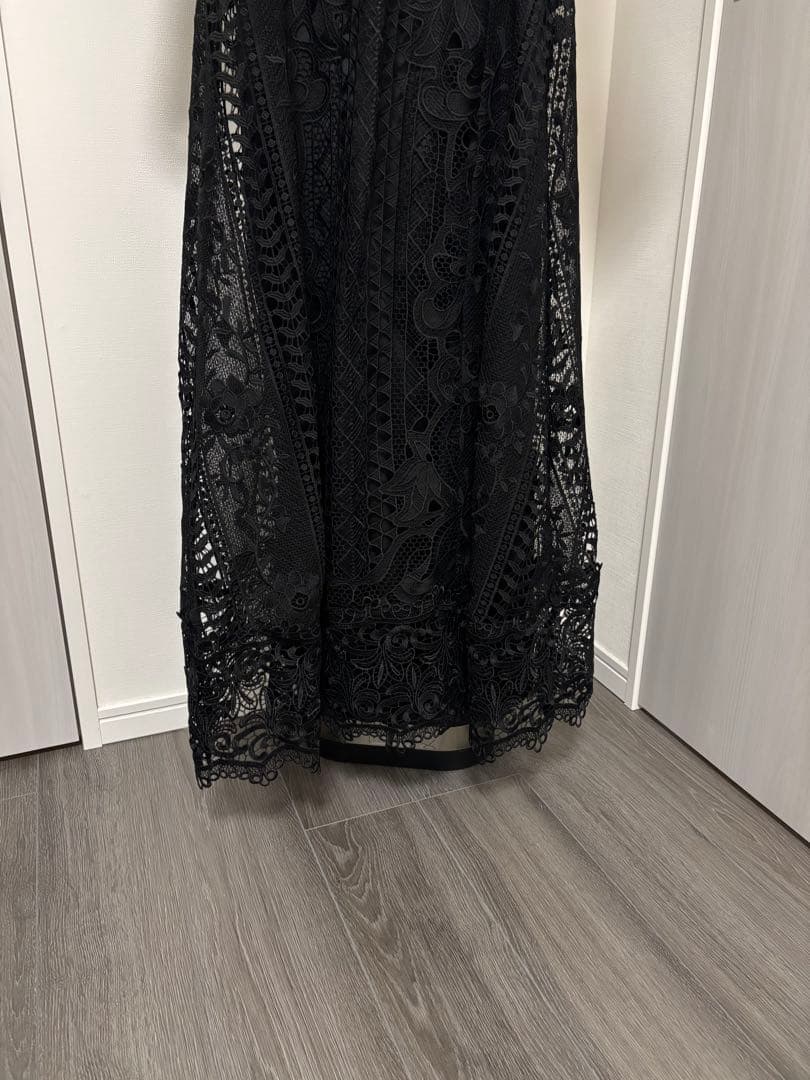 アメリヴィンテージ　UND CHEMICAL LACE FLARE DRESS