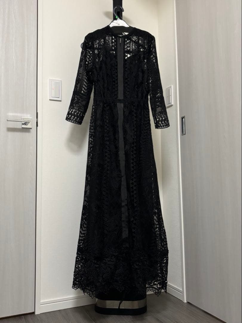 アメリヴィンテージ　UND CHEMICAL LACE FLARE DRESS