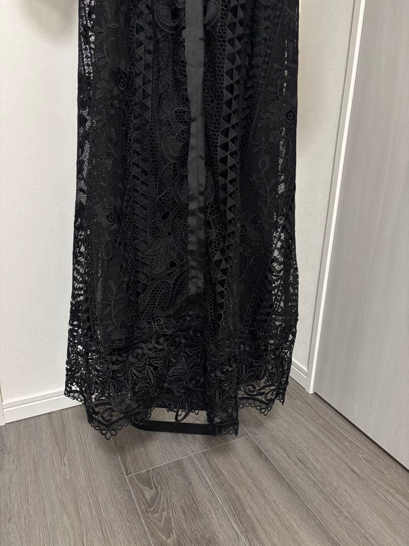 アメリヴィンテージ　UND CHEMICAL LACE FLARE DRESS