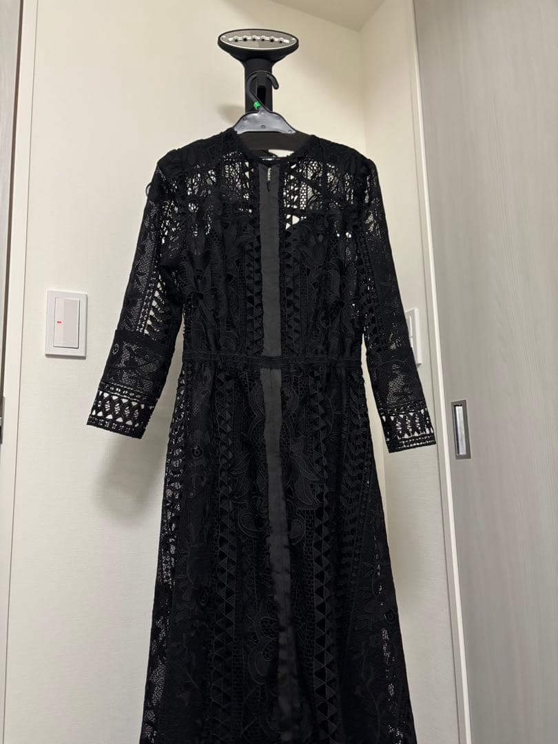 アメリヴィンテージ　UND CHEMICAL LACE FLARE DRESS