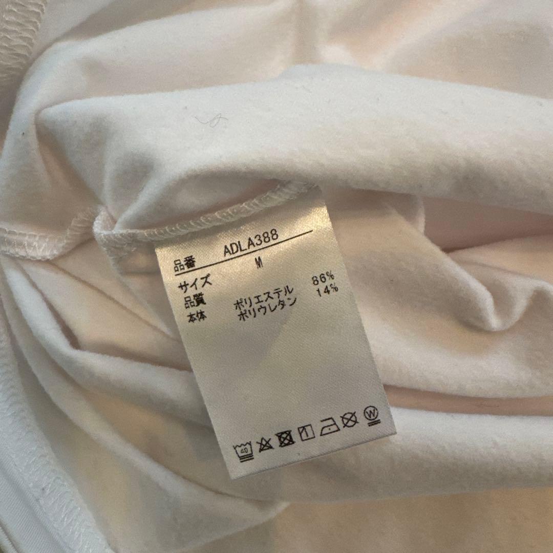 【美品】ADMIRAL モノトーンポロシャツ　M ブラック&ホワイト