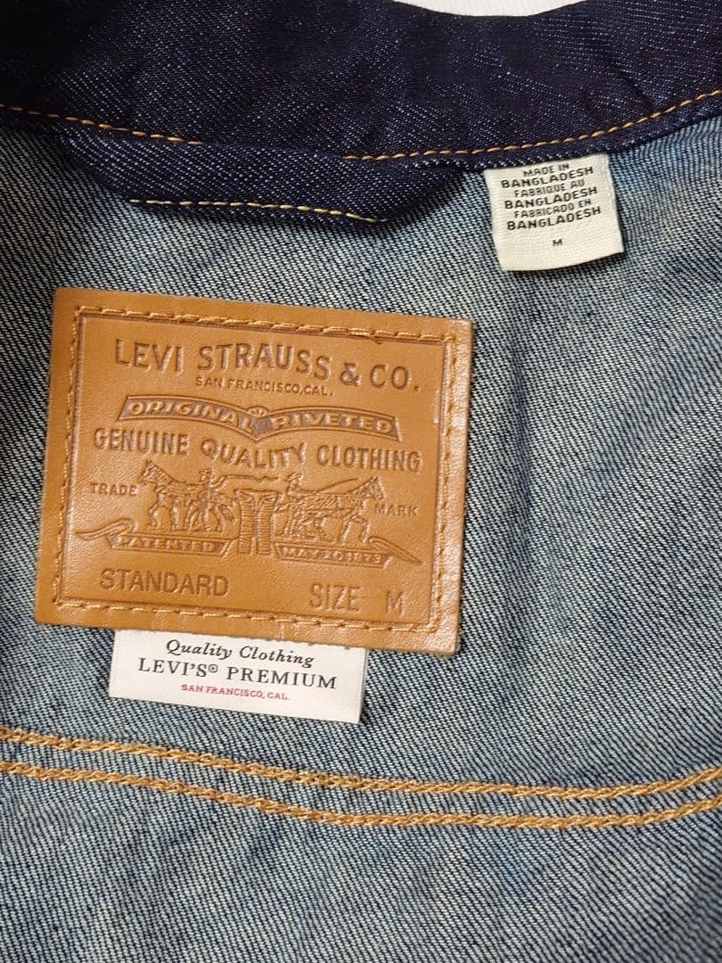 ​未使用級 Levi's Premium トラッカージャケット TypeⅢ M