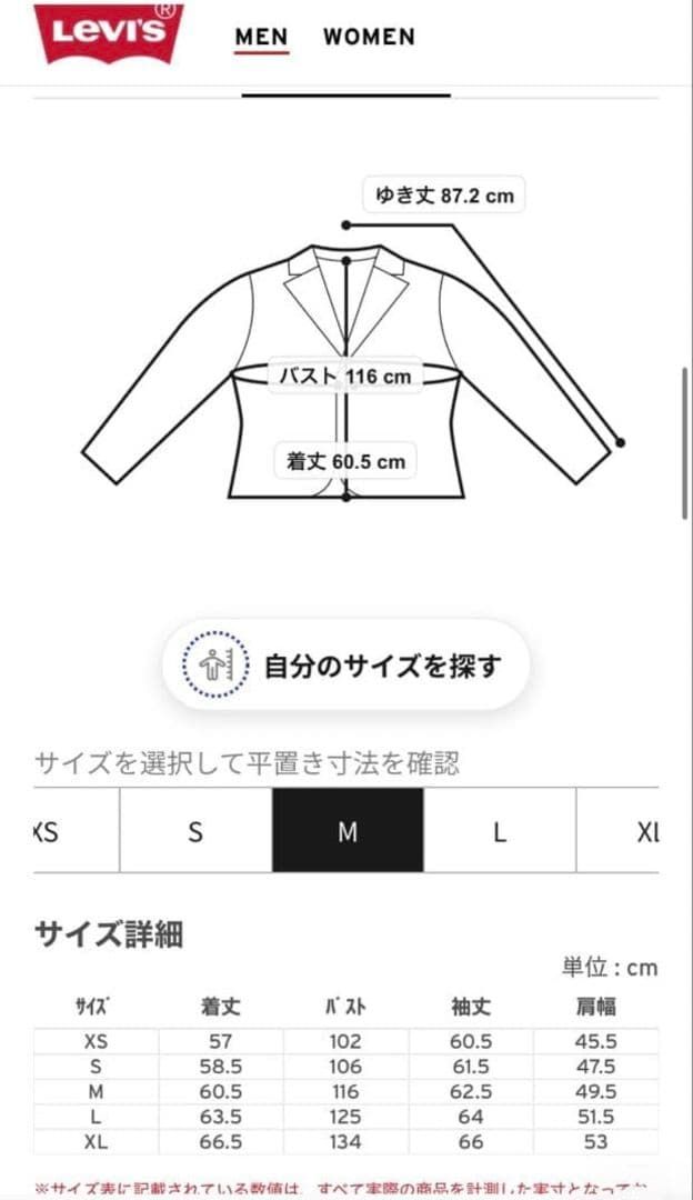 ​未使用級 Levi's Premium トラッカージャケット TypeⅢ M