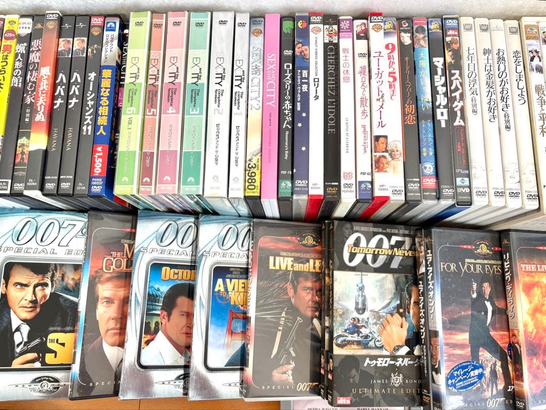 007シリーズ 他洋画、邦画、アニメ、DVDコレクションまとめ売り