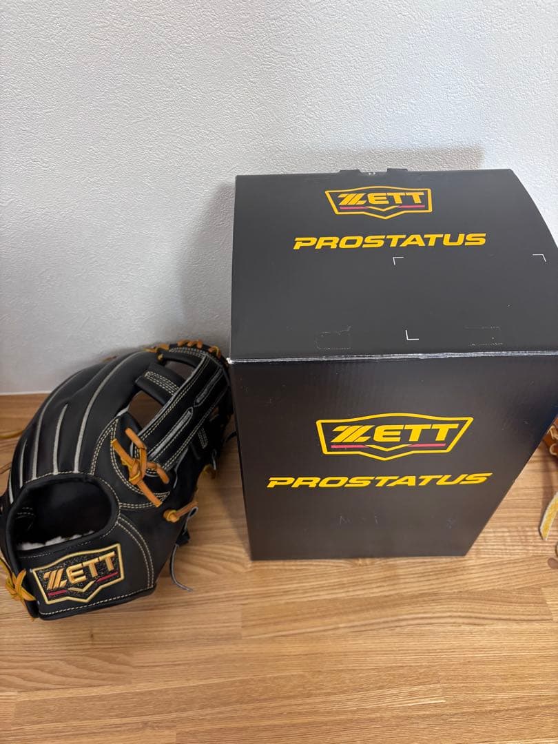 美品 今宮モデル ZETTゼット プロステイタス プレミアム 硬式 内野用