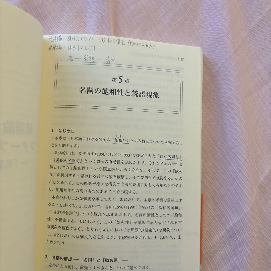 日本語研究のインターフェイス(帯付き) 著者: 三宅知宏　絶版本