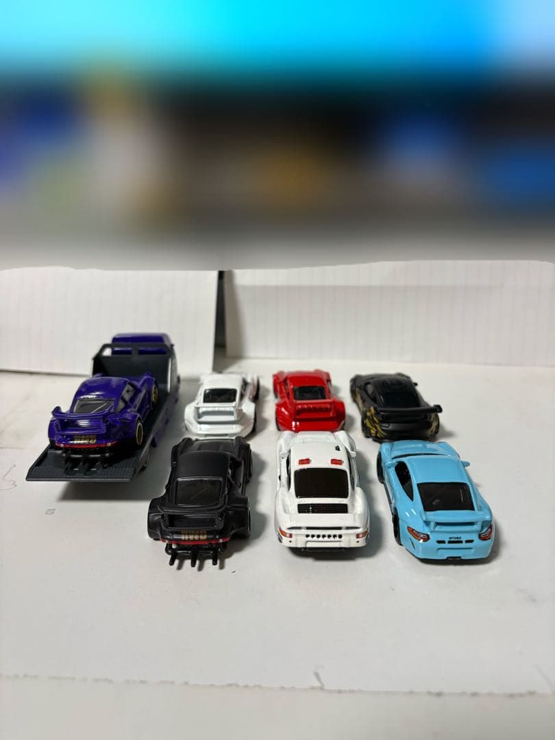 ホットウィールミニカー ポルシェ GT 8台セット&おまけ 2台