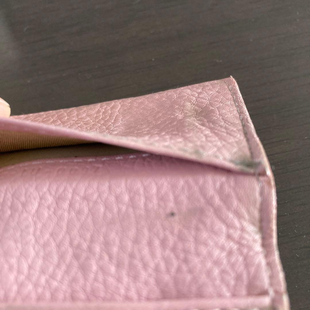 Dior キーケース ピンク ブラウン