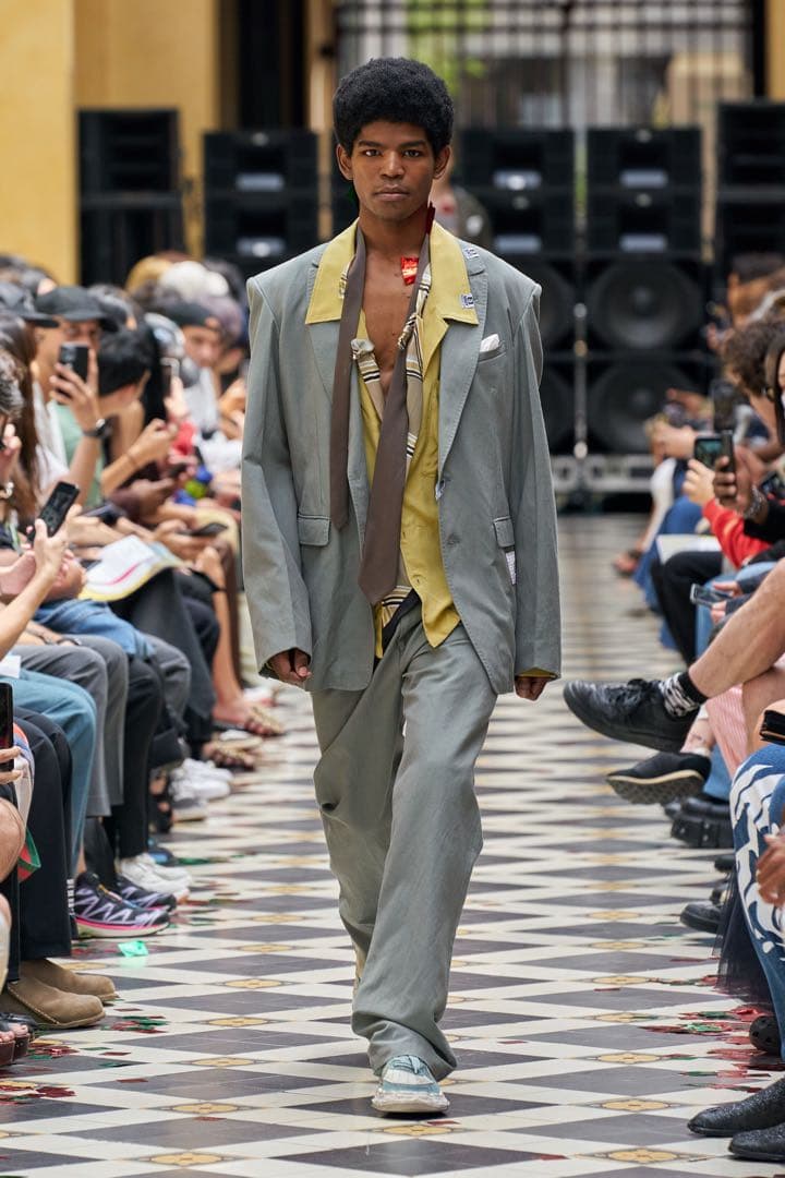 Maison Mihara Yasuhiro 2023ss ダブルウエストパンツ