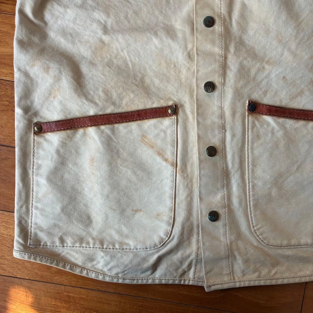 ＯＴＯＧＯＲＯ＊帆布生地ジャケット＊アウター＊ダメージ＊MEN‘S M