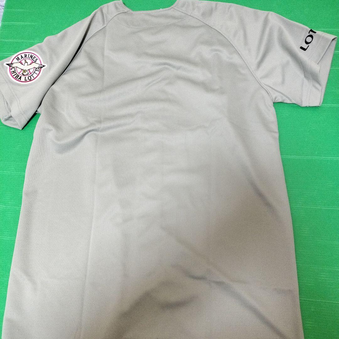 新品タグ付き　千葉ロッテマリーンズ　ビジターユニフォーム