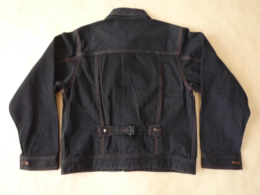 【新品】Lee リー ブラック デニムジャケット Gジャン 1st