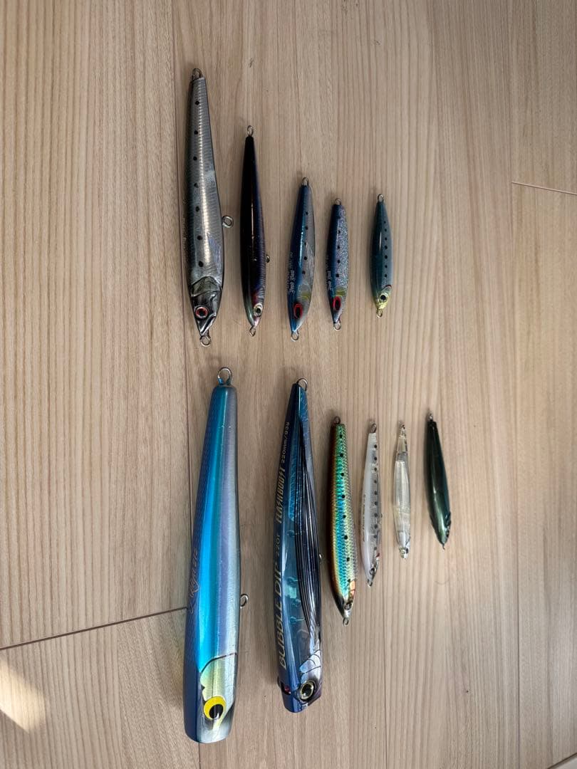 【バラ売無】マグロルアー アキアポッパー オシアバブルディップ Fブースト