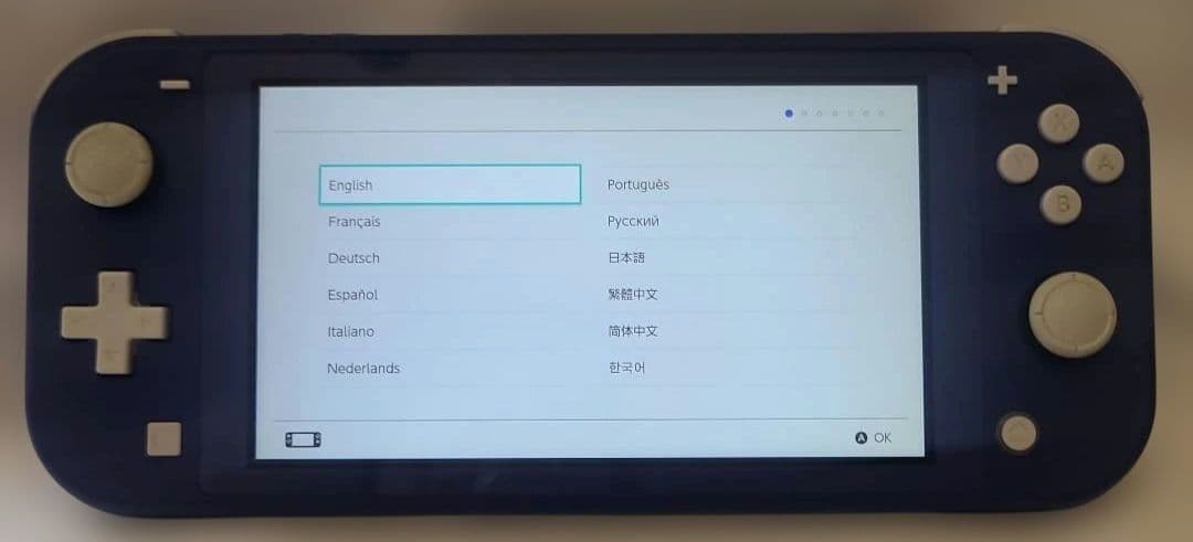 Nintendo Switch Lite ブルー 【動作確認済・初期化済】
