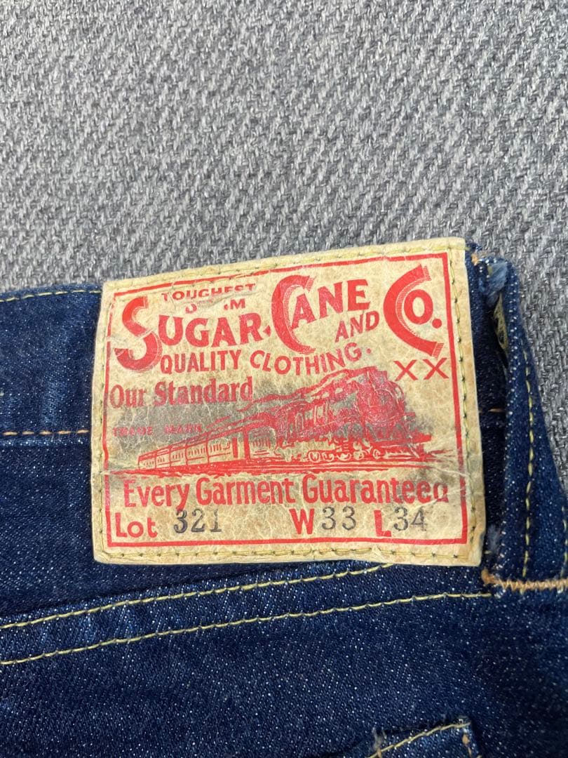 イルカ　SUGAR CANEブーツカットデニムLOT321 SC40321